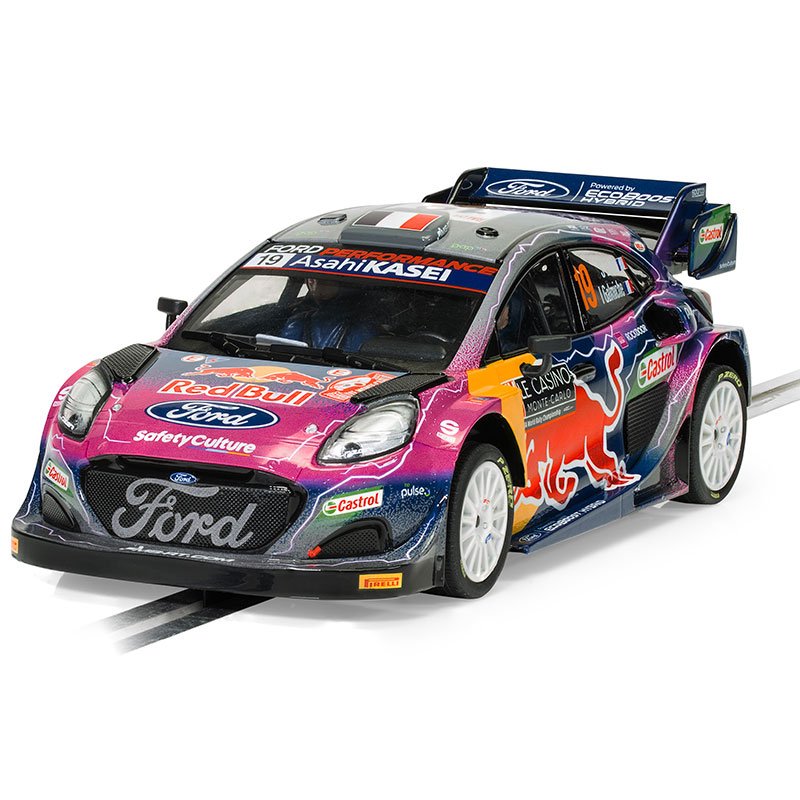 SCALEXTRIC 1/32 FORD PUMA WRC - SEBASTIAN LOEB SLOT CAR