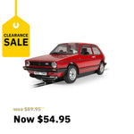 SCALEXTRIC 1/32 VOLKSWAGEN GOLF GTI - RED SLOT CAR