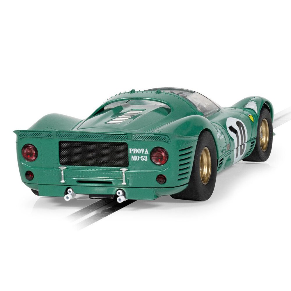 SCALEXTRIC 1/32 330 P4 GREEN - DAVID PIPER SLOT CAR