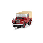 SCALEXTRIC 1/32 LAND ROVER SERIES 1 - POPPY RED SLOT CAR