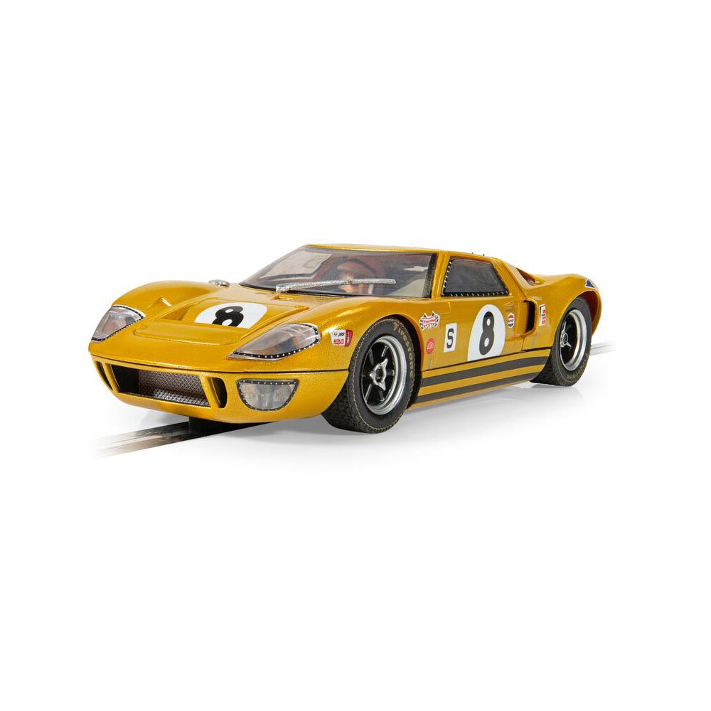 SCALEXTRIC 1/32 FORD GT40 -  1968 BOAC 500 SLOT CAR