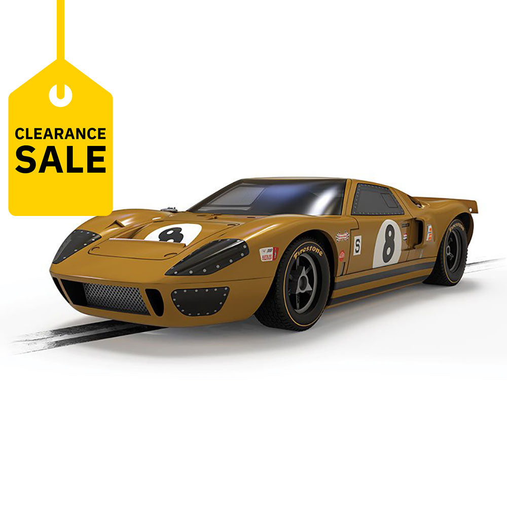 SCALEXTRIC 1/32 FORD GT40 -  1968 BOAC 500 SLOT CAR