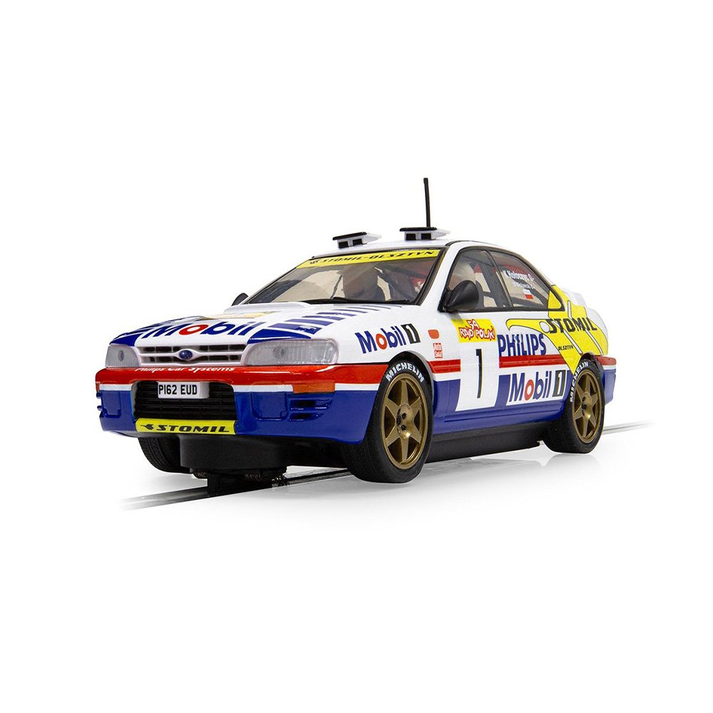 SCALEXTRIC 1/32 SUBARU IMPREZA WRX - 1997 ERC CHAMPION SLOT CAR