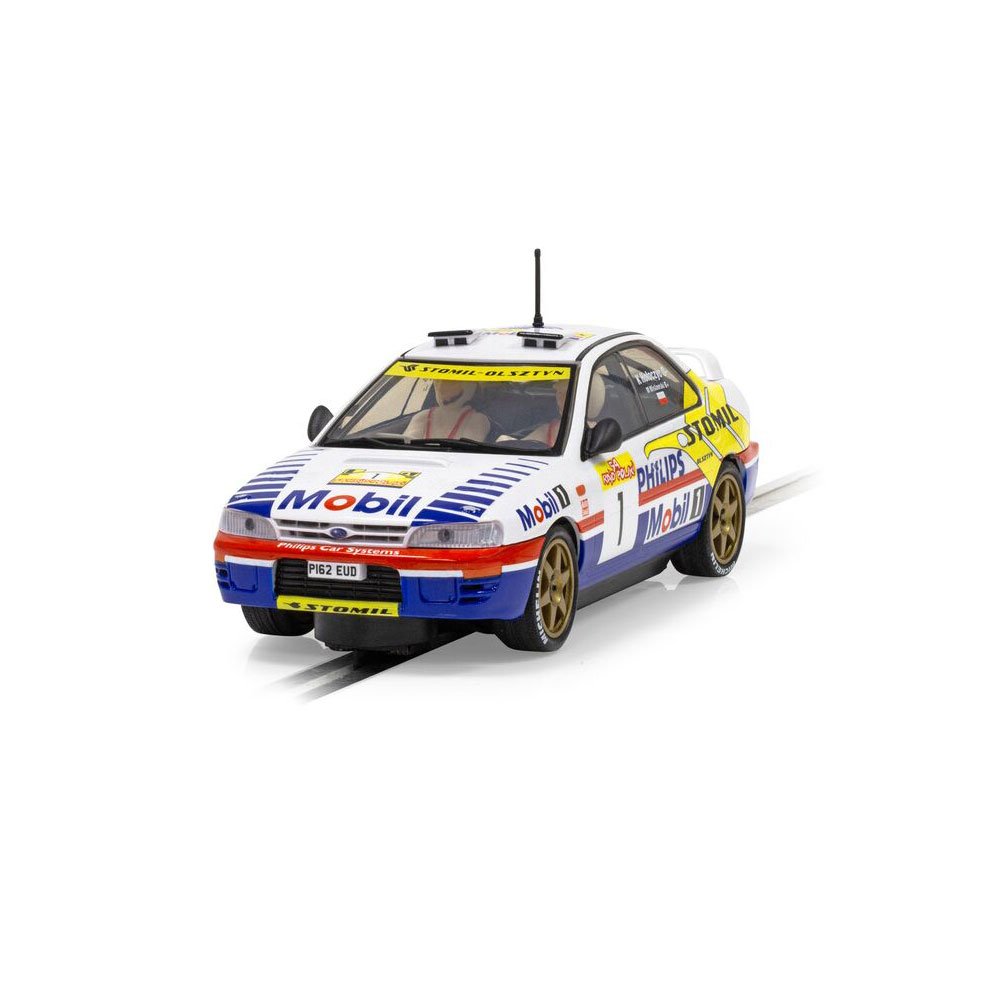 SCALEXTRIC 1/32 SUBARU IMPREZA WRX - 1997 ERC CHAMPION SLOT CAR