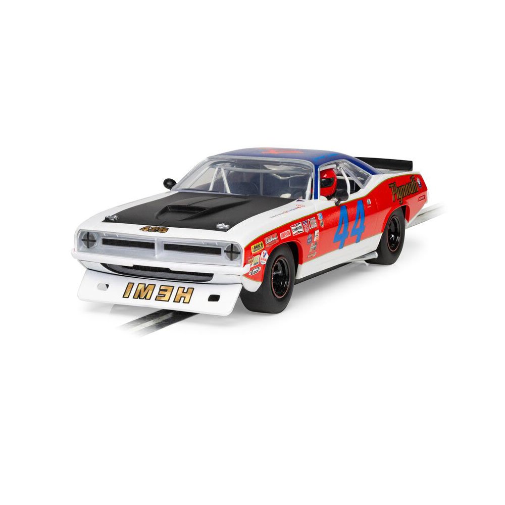 SCALEXTRIC 1/32 PLYMOUTH BARRACUDA - 2023 SPA SUMMER CLASSIC SLOT CAR