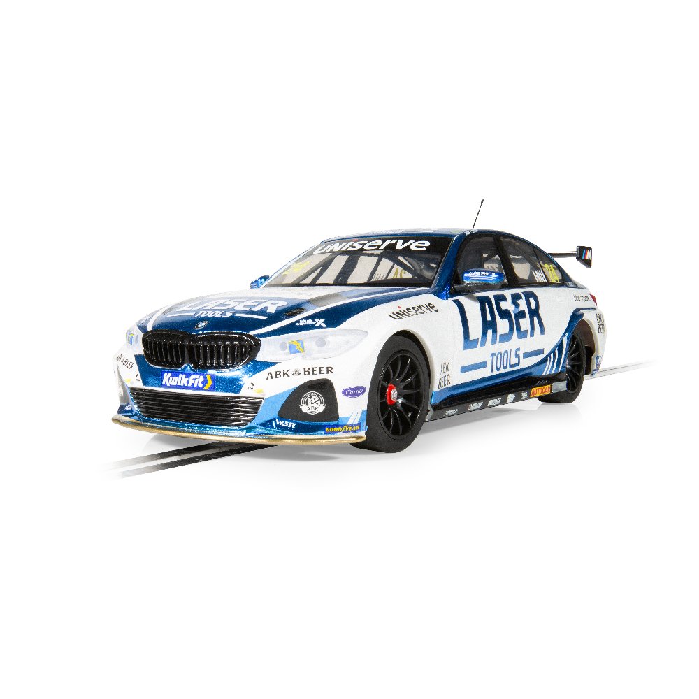 SCALEXTRIC 1/32 BMW 330E NGTC  - LASER TOOLS JAKE HILL 2023 SLOT CAR