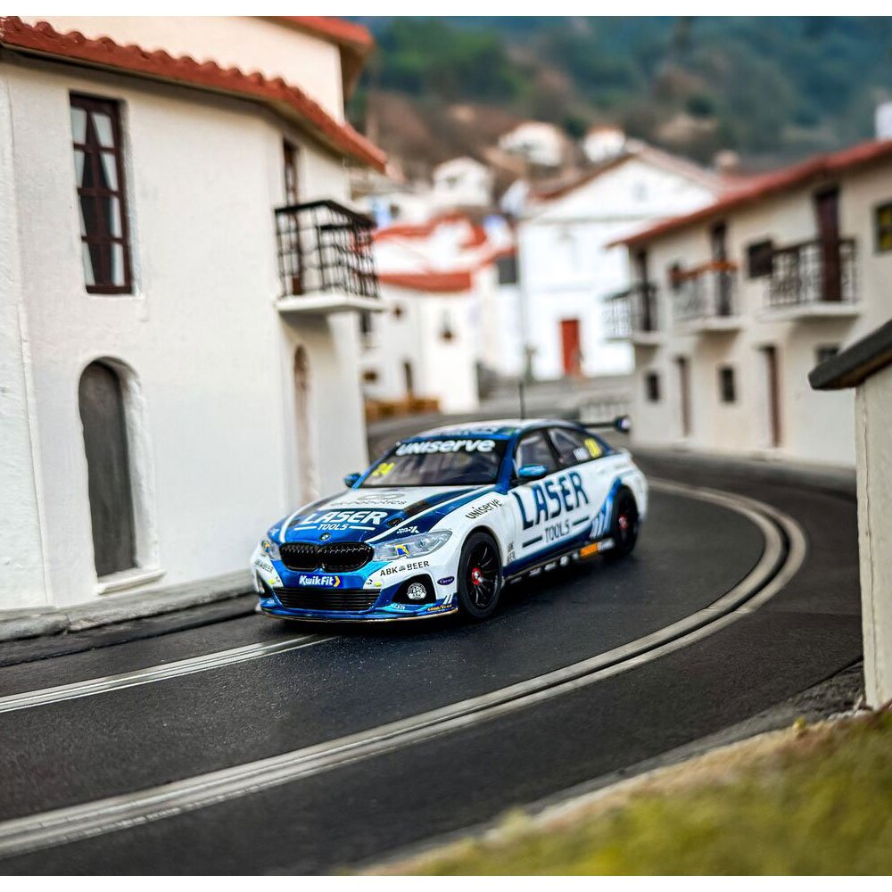 SCALEXTRIC 1/32 BMW 330E NGTC  - LASER TOOLS JAKE HILL 2023 SLOT CAR