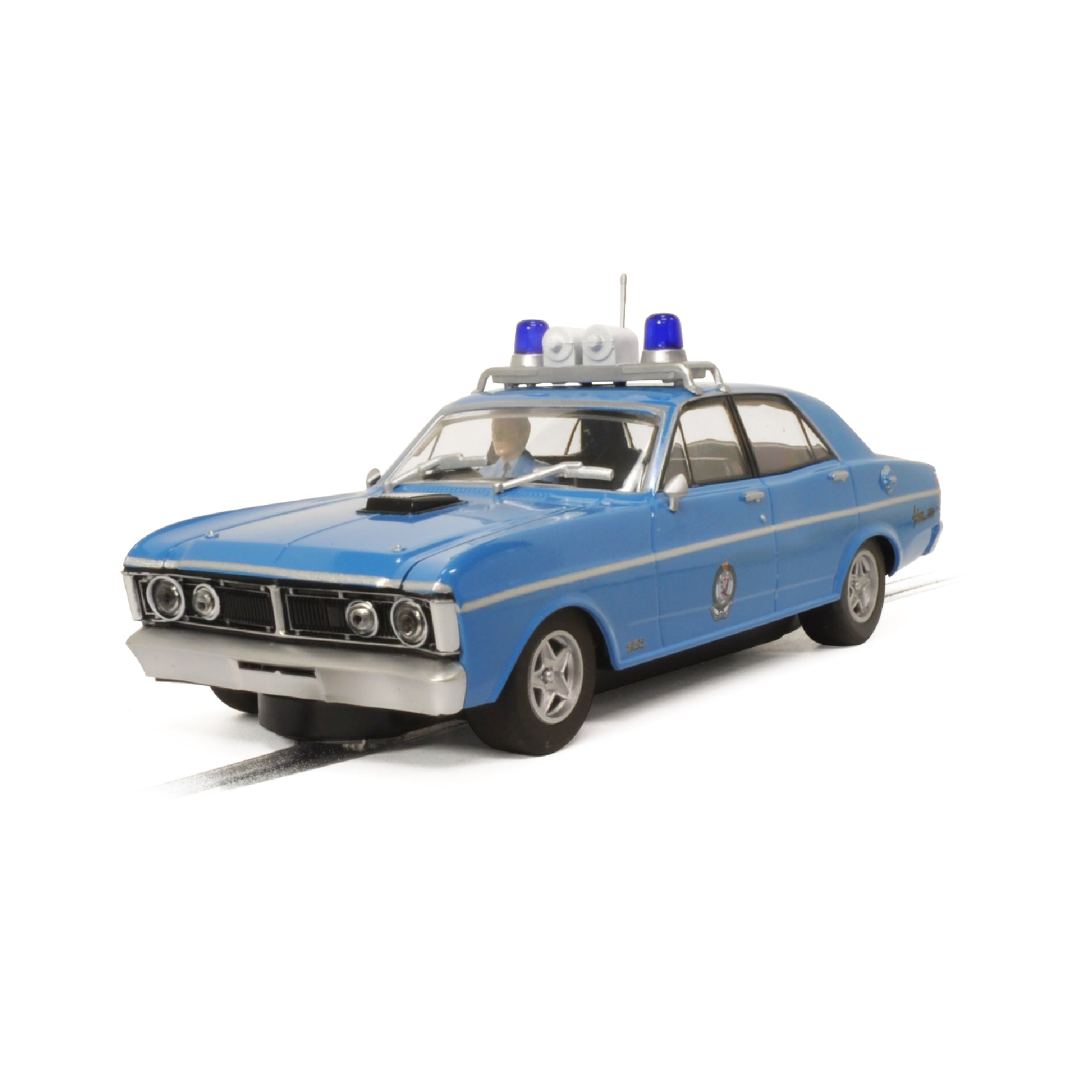 SCALEXTRIC 1/32 FORD XY POLICE CAR - AUS EXCLUSIVE SLOT CAR