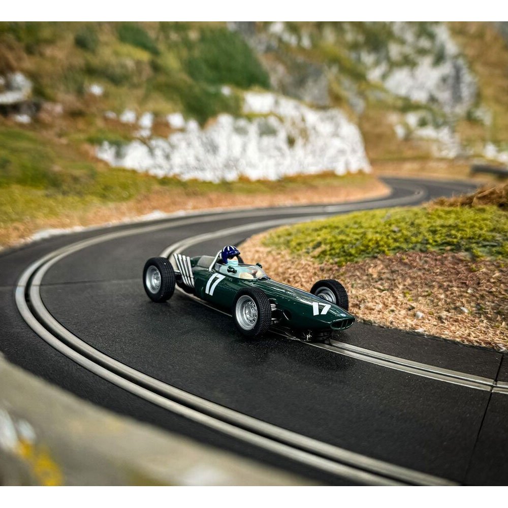 SCALEXTRIC 1/32 BRM P57 - 1962 DUTCH GP WINNER - WORLD CHAMPION EDITION SLOT CAR
