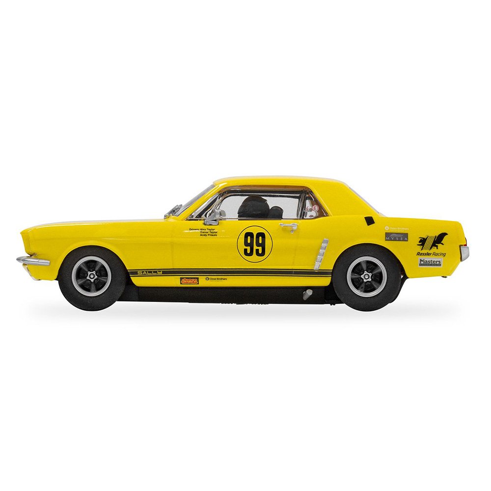 SCALEXTRIC 1/32 FORD MUSTANG - RASSLER RACING SLOT CAR