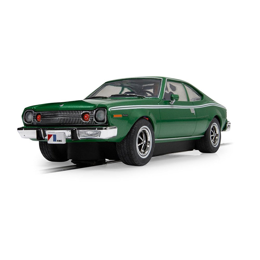 SCALEXTRIC 1/32 AMC HORNET - GREEN SLOT CAR