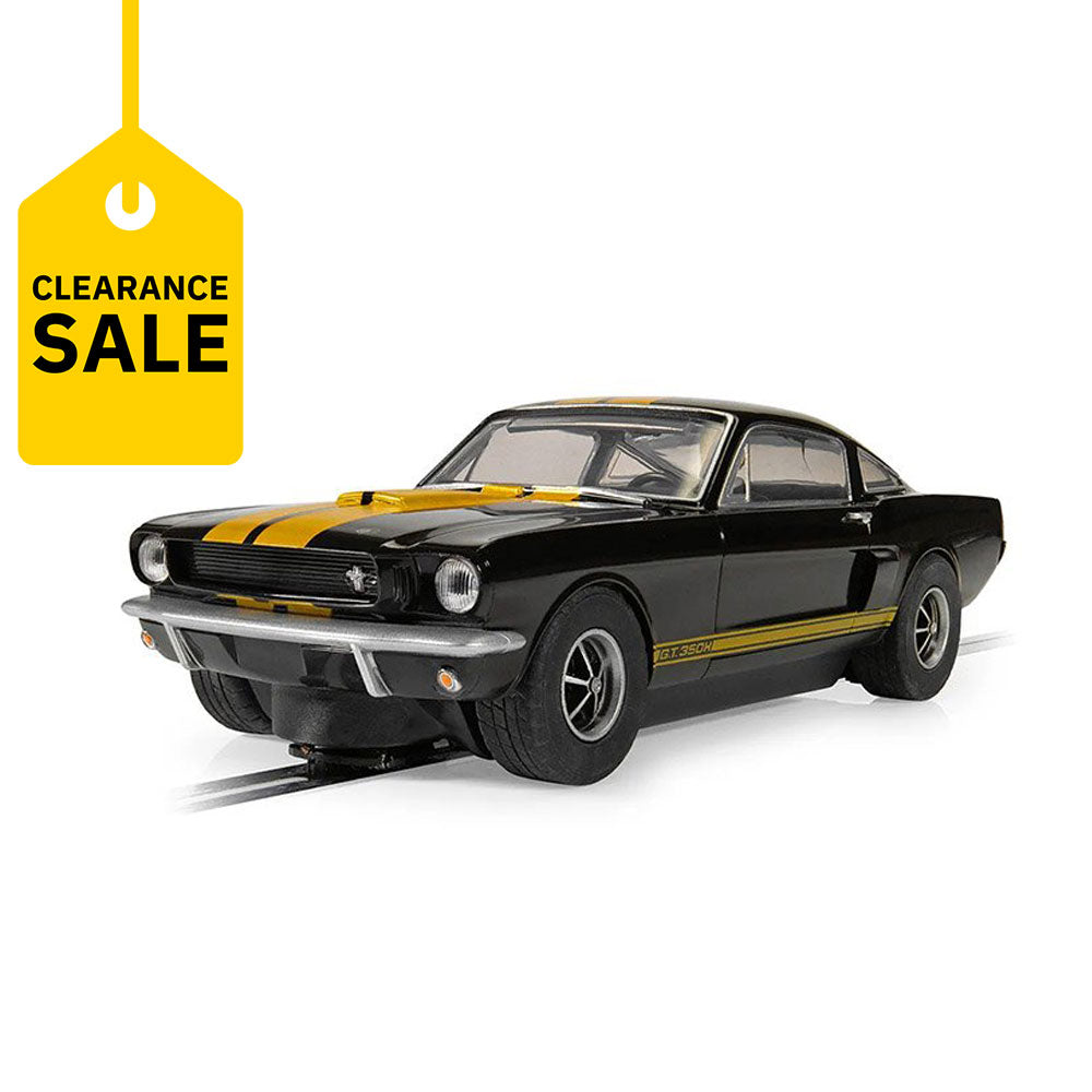SCALEXTRIC 1/32 SHELBY MUSTANG GT350H - HERTZ EDITION SLOT CAR