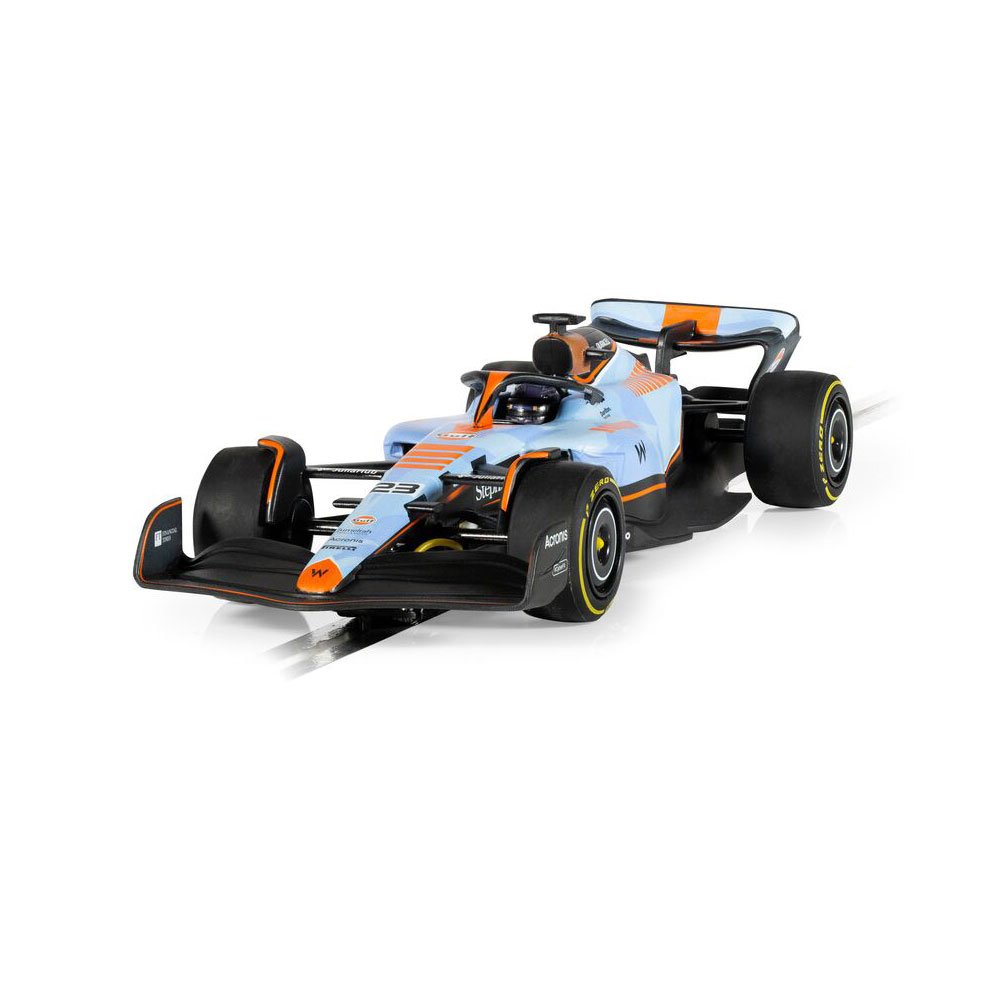 SCALEXTRIC 1/32 WILLIAMS FW45 - GULF EDITION SLOT CAR