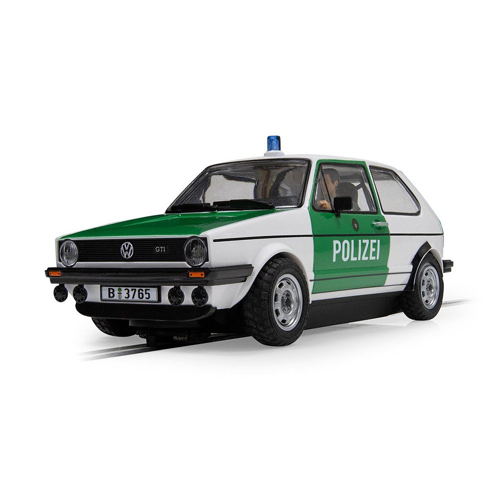 SCALEXTRIC 1/32 VOLKSWAGEN GOLF MK1 - POLIZEI SLOT CAR