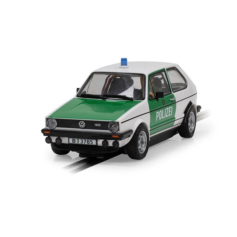 SCALEXTRIC 1/32 VOLKSWAGEN GOLF MK1 - POLIZEI SLOT CAR