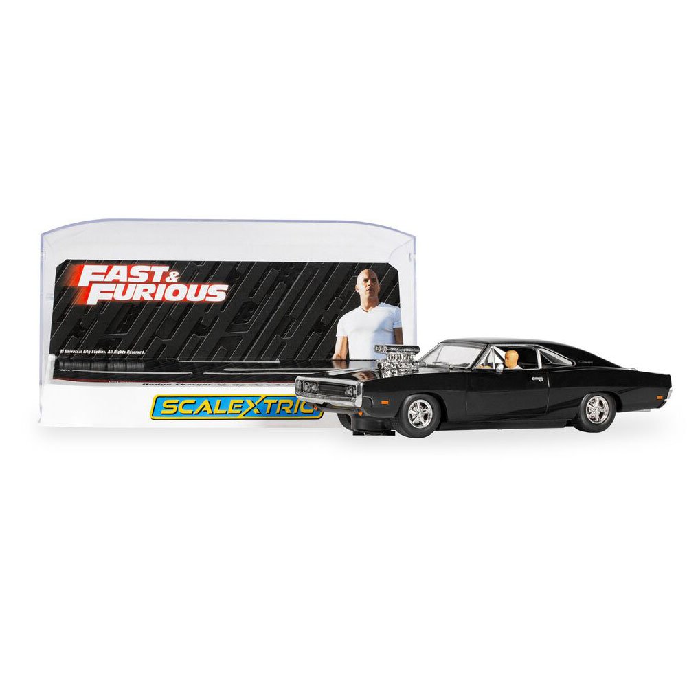 SCALEXTRIC 1/32 DODGE CHARGER - THE FAST AND THE FURIOUS DOM TORETTO SLOT CAR