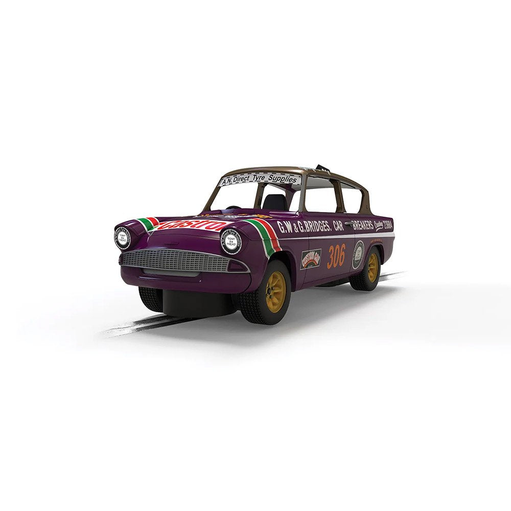 SCALEXTRIC 1/32 FORD ANGLIA 105E - GEORGE POLLEY 306 SLOT CAR