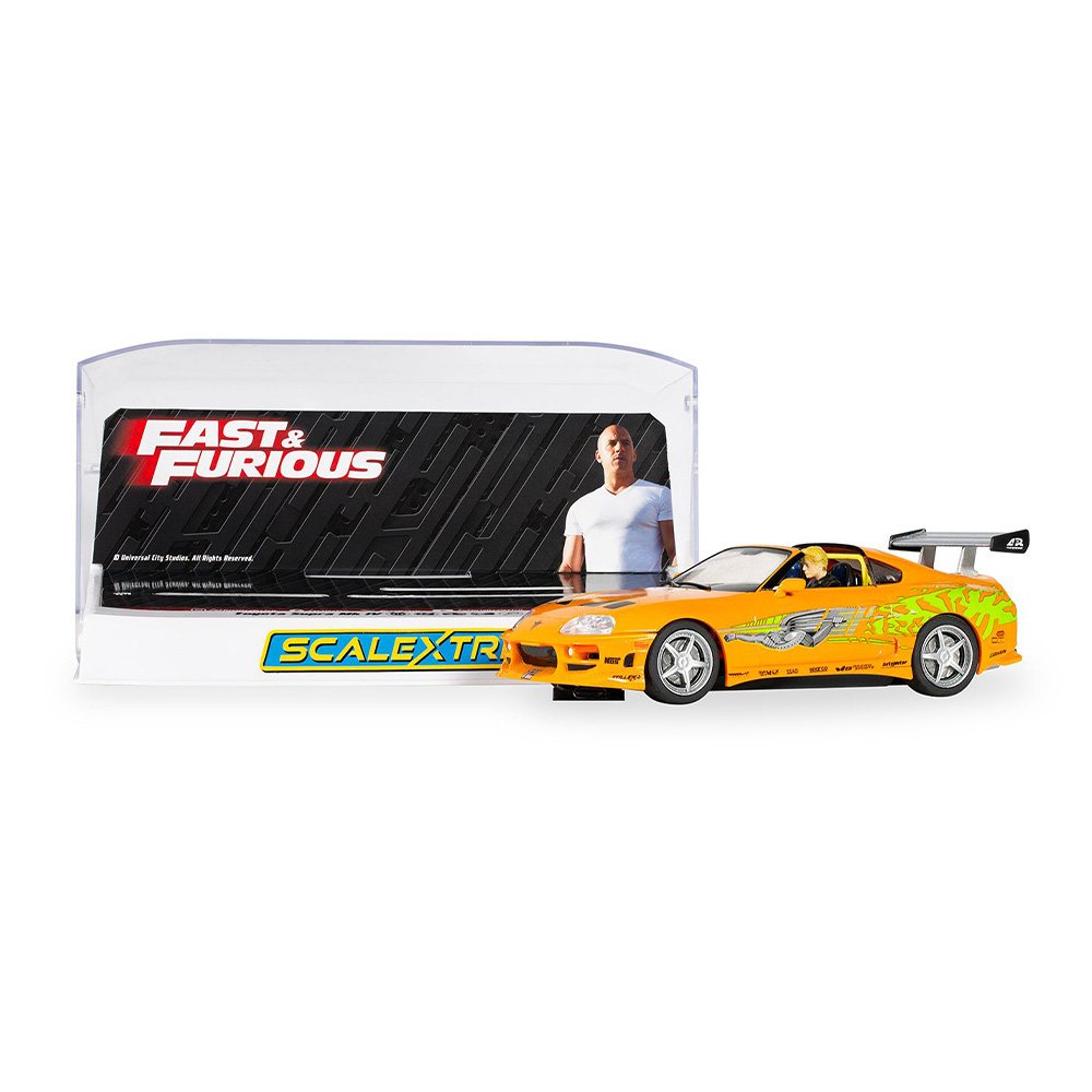 SCALEXTRIC 1/32 TOYOTA SUPRA - THE FAST AND THE FURIOUS BRIAN O'CONNER SLOT CAR
