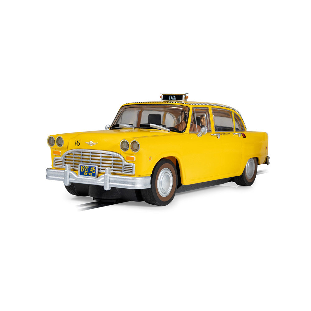 SCALEXTRIC 1/32 JAMES BOND CHECKER TAXI CAB - LIVE AND LET DIE SLOT CAR