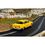 SCALEXTRIC 1/32 JAMES BOND CHECKER TAXI CAB - LIVE AND LET DIE SLOT CAR