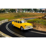 SCALEXTRIC 1/32 JAMES BOND CHECKER TAXI CAB - LIVE AND LET DIE SLOT CAR