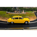 SCALEXTRIC 1/32 JAMES BOND CHECKER TAXI CAB - LIVE AND LET DIE SLOT CAR