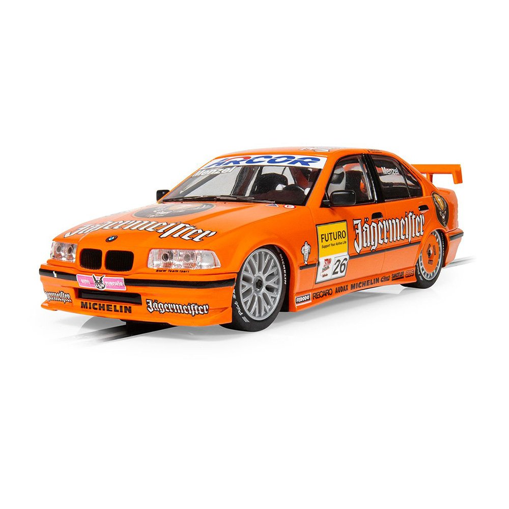 SCALEXTRIC 1/32 BMW E36 320I - 1996 STW JAGERMEISTER SLOT CAR