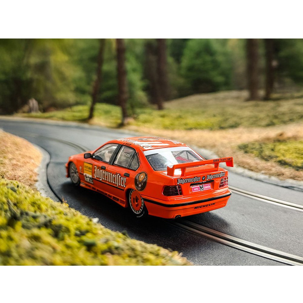 SCALEXTRIC 1/32 BMW E36 320I - 1996 STW JAGERMEISTER SLOT CAR