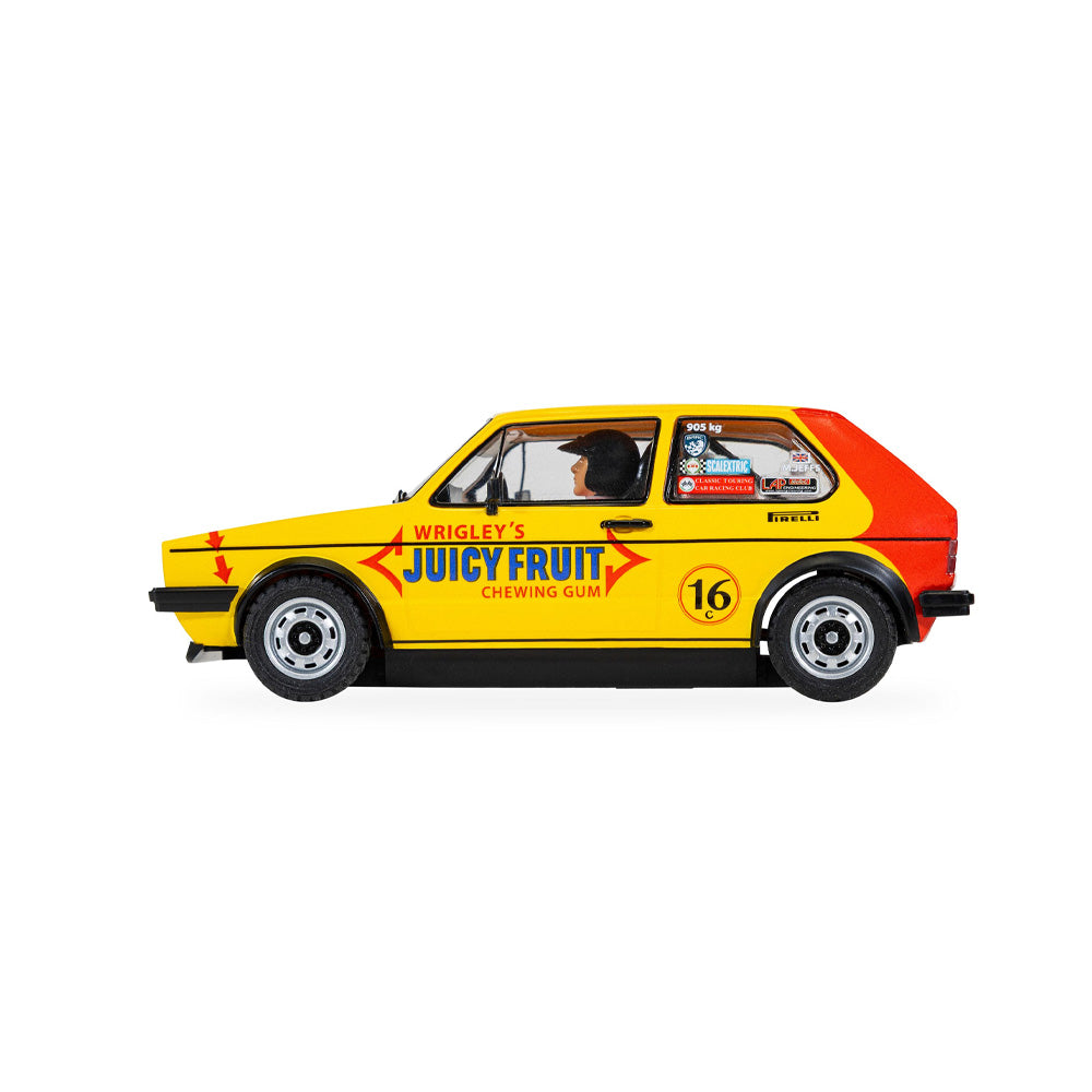 SCALEXTRIC 1/32 VOLKSWAGEN GOLF MK1 - MALCOLM JEFFS RACING SLOT CAR