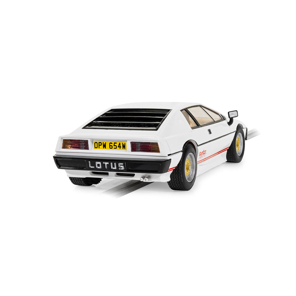 SCALEXTRIC 1/32 JAMES BOND LOTUS ESPRIT TURBO WHITE - FOR YOUR EYES ONLY SLOT CAR