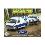 SCALEXTRIC 1/32 FORD TRANSIT MK1 AND MK1 ESCORT - FORD MOTORSPORT SLOT CAR
