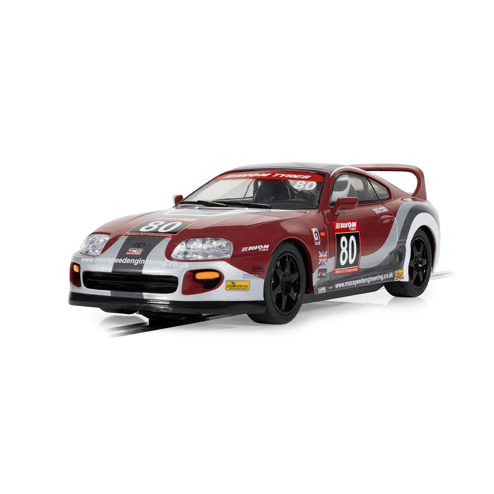 SCALEXTRIC 1/32 TOYOTA SUPRA - BRITISH GT SLOT CAR