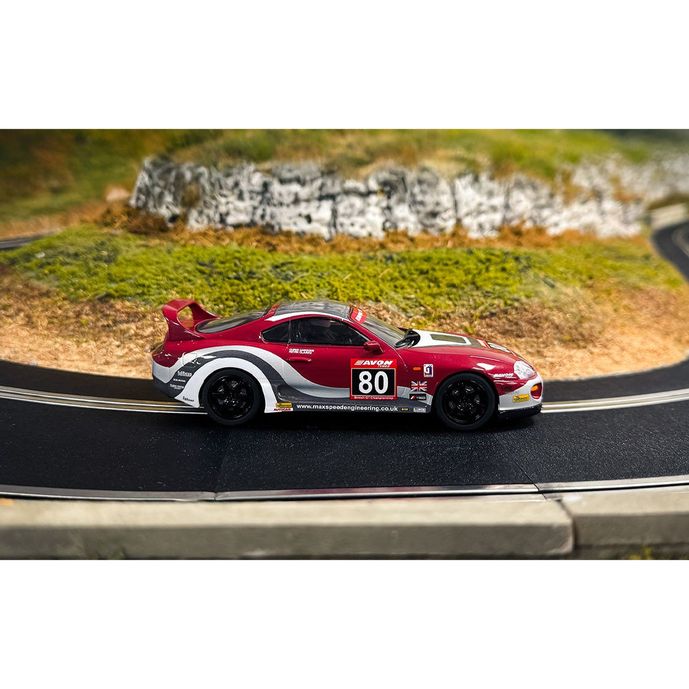 SCALEXTRIC 1/32 TOYOTA SUPRA - BRITISH GT SLOT CAR