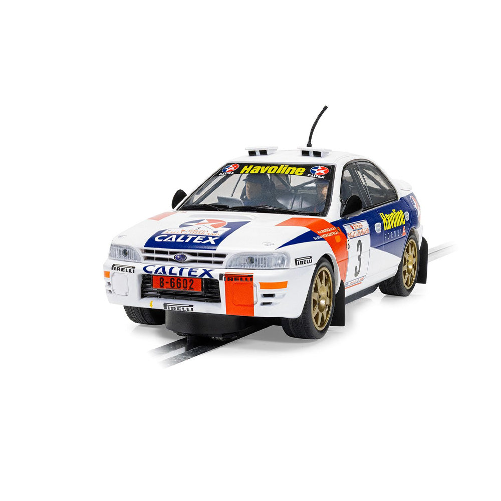 SCALEXTRIC 1/32 SUBARU IMPREZA - 1997 THAILAND RALLY SLOT CAR