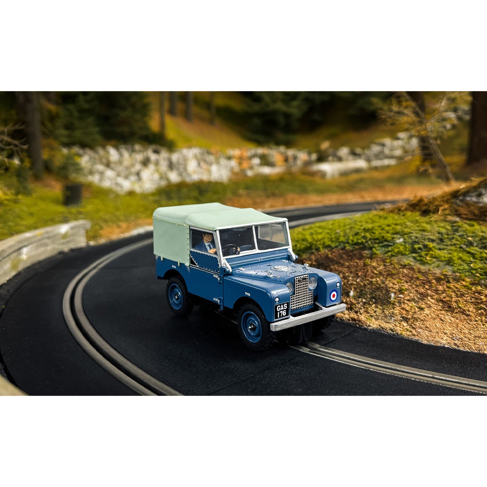 SCALEXTRIC 1/32 LAND ROVER SERIES 1 – RAF  SLOT CAR