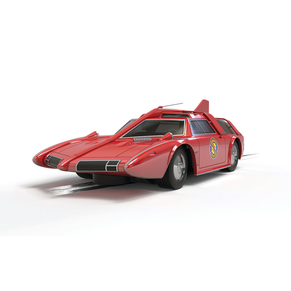 SCALEXTRIC 1/32 CAPTAIN SCARLETT SPC - CHROME EDITION SLOT CAR
