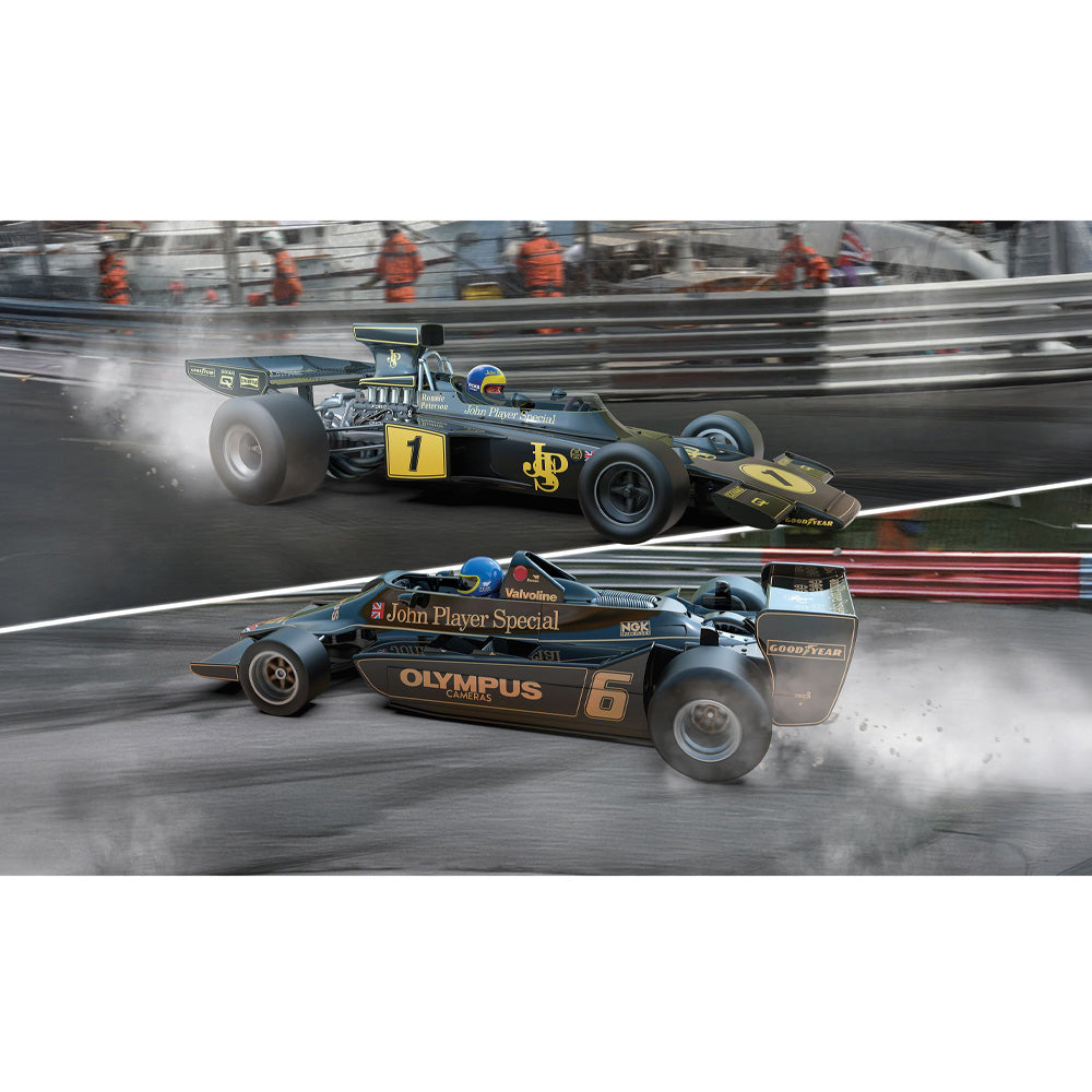 SCALEXTRIC 1/32 RONNIE PETERSON TWIN PACK LOTUS 72 AND 79 SLOT CAR