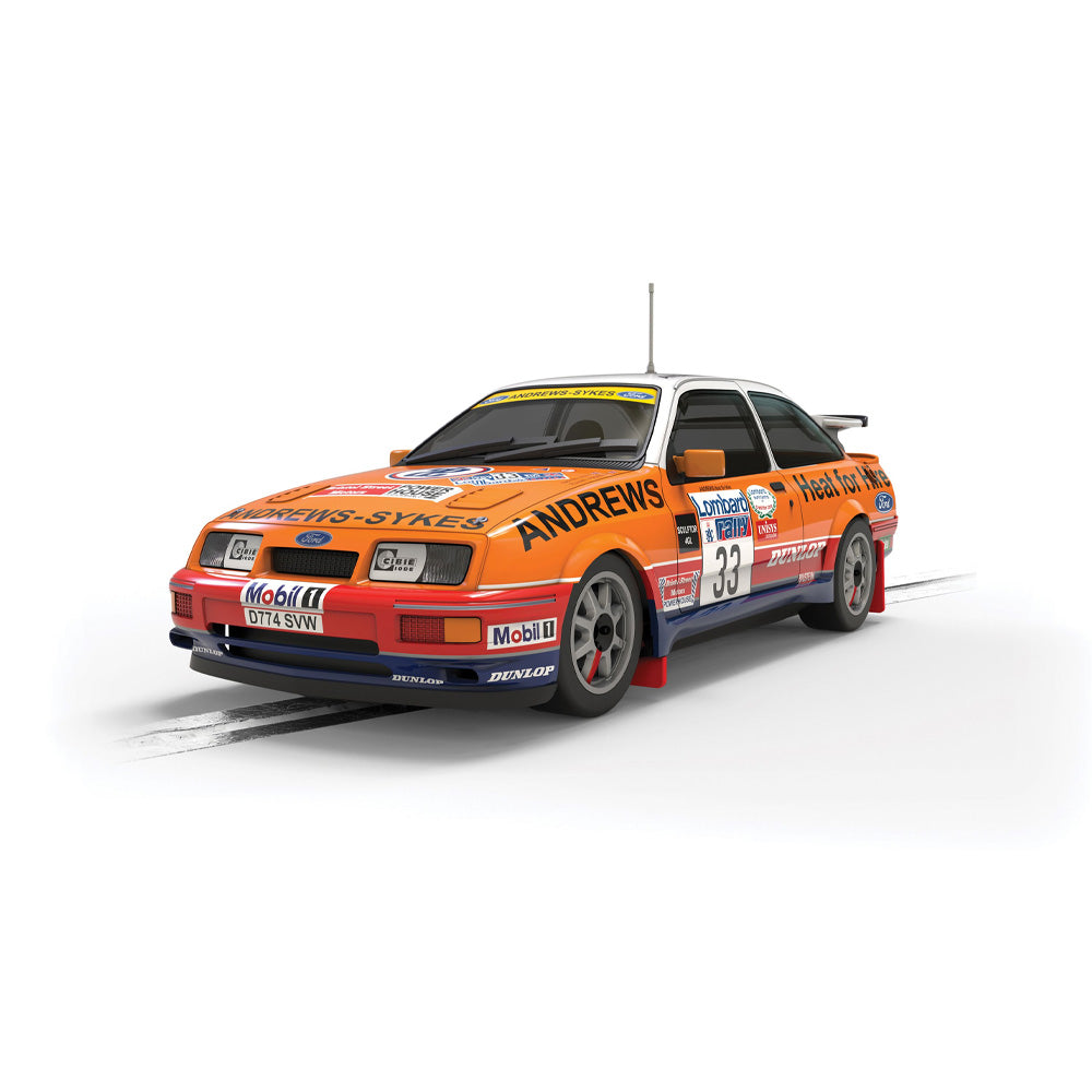 SCALEXTRIC 1/32 FORD SIERRA RS COSWORTH - HEAT FOR HIRE SLOT CAR