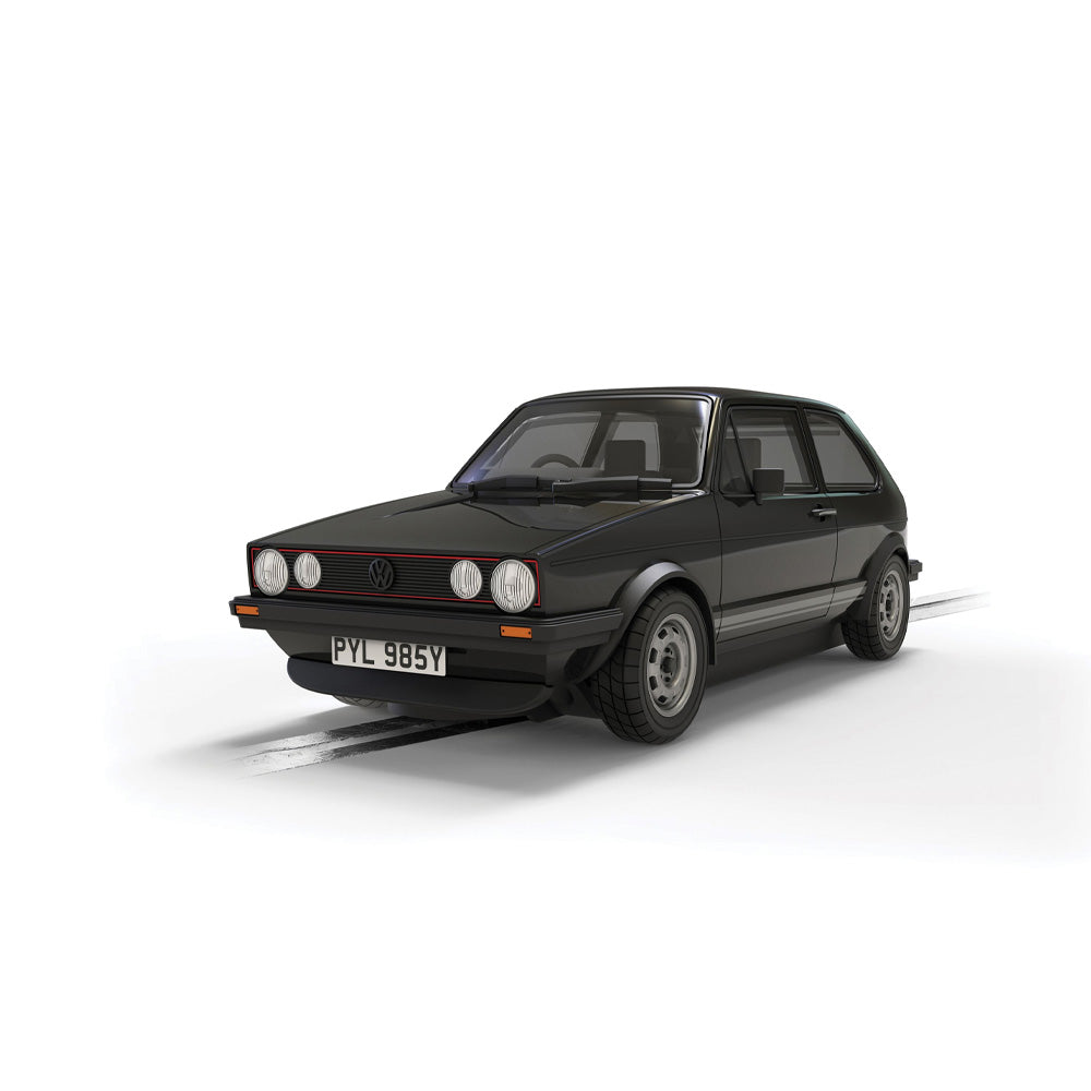 SCALEXTRIC 1/32 VOLKSWAGEN GOLF MK.1 GTI- BLACK SLOT CAR
