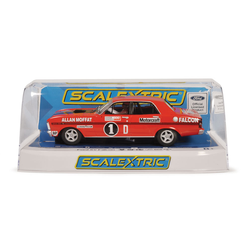 SCALEXTRIC 1/32 FORD XY FALCON - BATHURST 1972 - #1D MOFFAT SLOT CAR