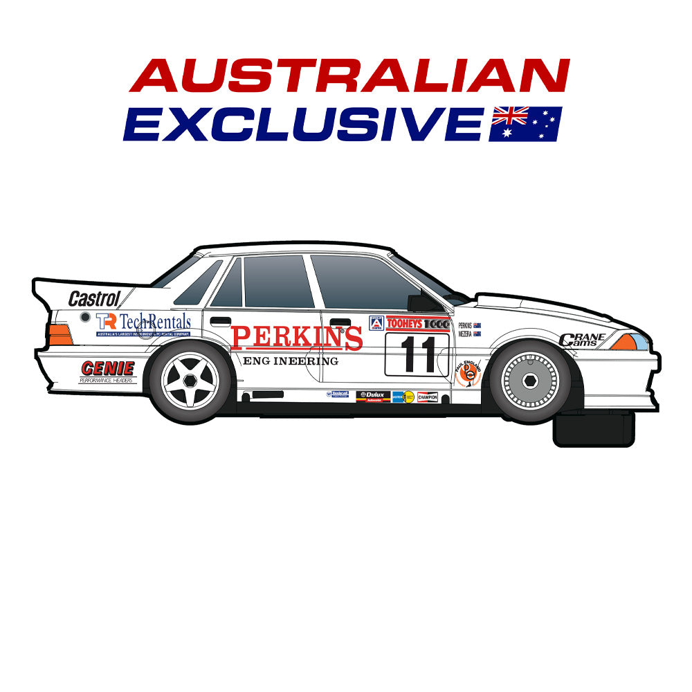 SCALEXTRIC 1/32 HOLDEN VL COMMODORE - BATHURST 1990 - PERKINS/MEZERA SLOT CAR