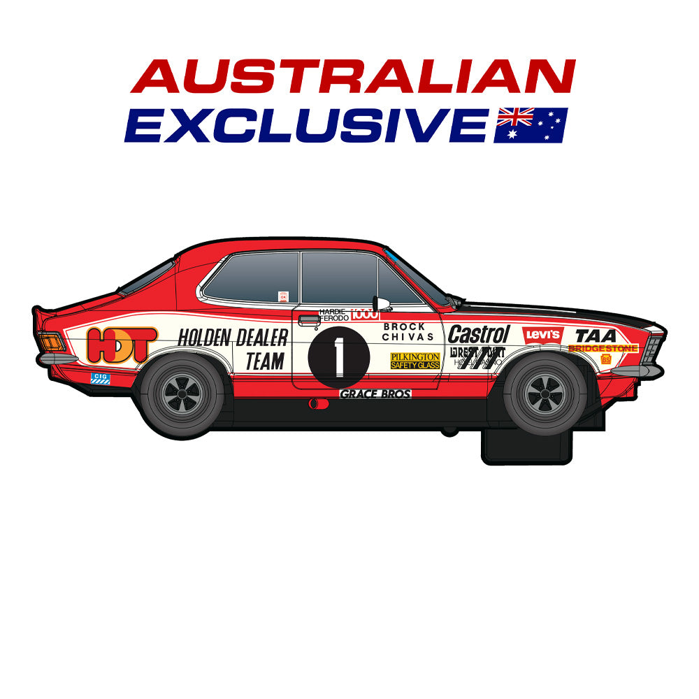 SCALEXTRIC 1/32 HOLDEN LJ TORANA XU-1 - BATHURST 1973 - BROCK/CHIVAS SLOT CAR