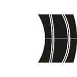 SCALEXTRIC RACING CURVES TRACK ACCESSORY PACK