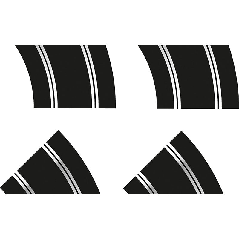SCALEXTRIC STANDARD STRAIGHT AND R2 CURVE TRACK EXTENSION PACK