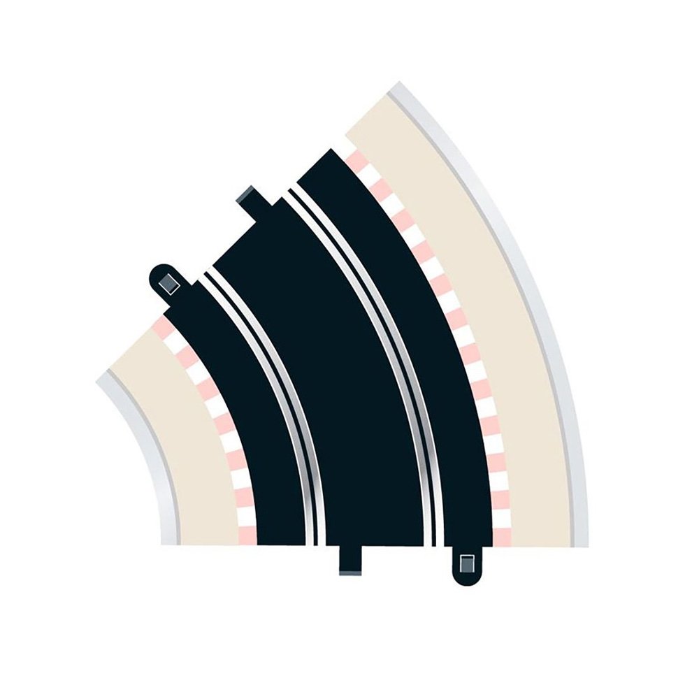 SCALEXTRIC RADIUS 2 CURVE 45 DEGREE X 2