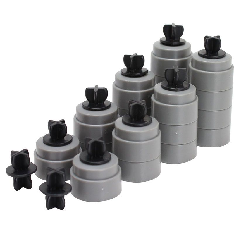 SCALEXTRIC TRACK SUPPORTS AND CLIPS
