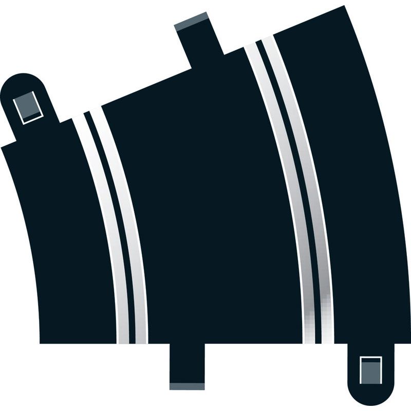 SCALEXTRIC RADIUS 2 CURVE 22.5 DEGREE X 2