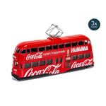 CORGI 1/76 COCA COLA DOUBLE DECKER TRAM
