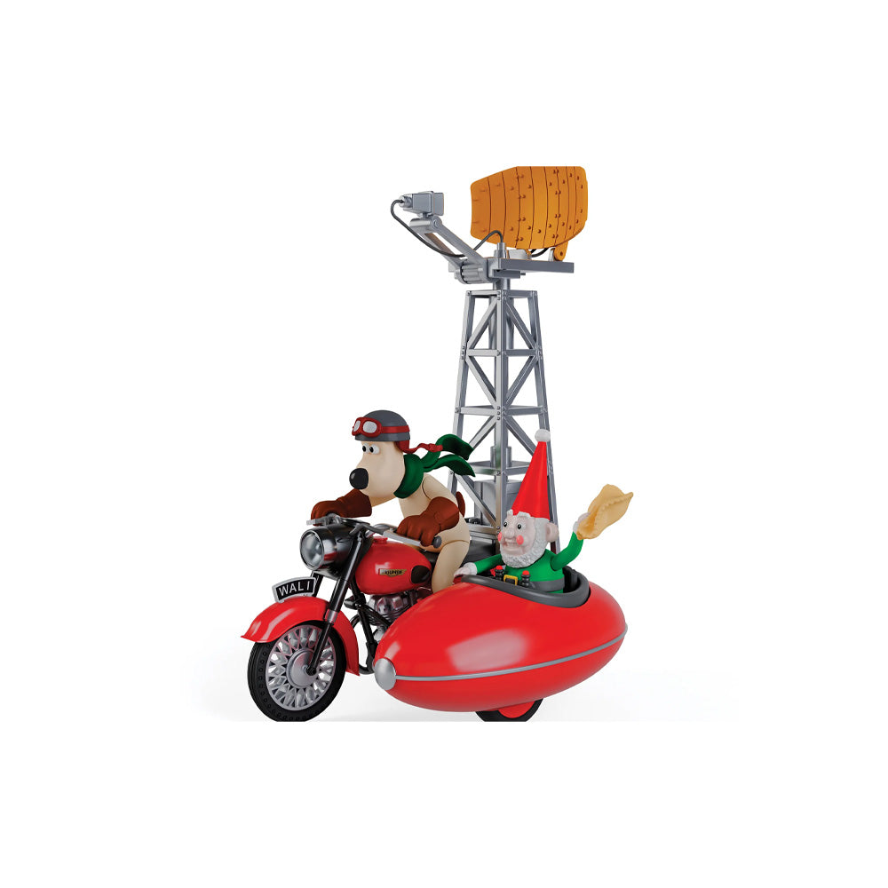 CORGI WALLACE & GROMIT MOTORCYCLE & SIDECAR - VENGEANCE MOST FOWL