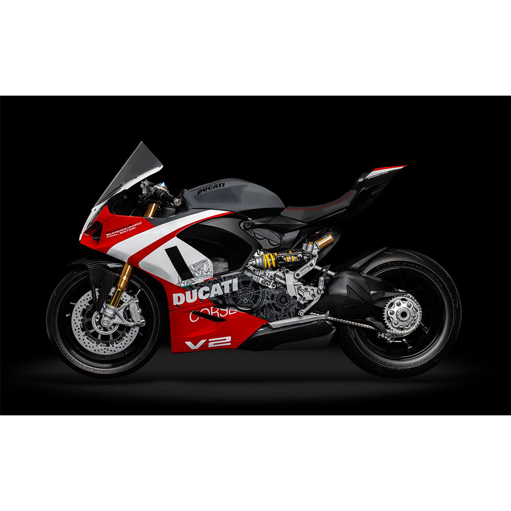POCHER 1/4 DUCATI PANIGALE - V2 SUPERQUADRO FINAL EDITION
